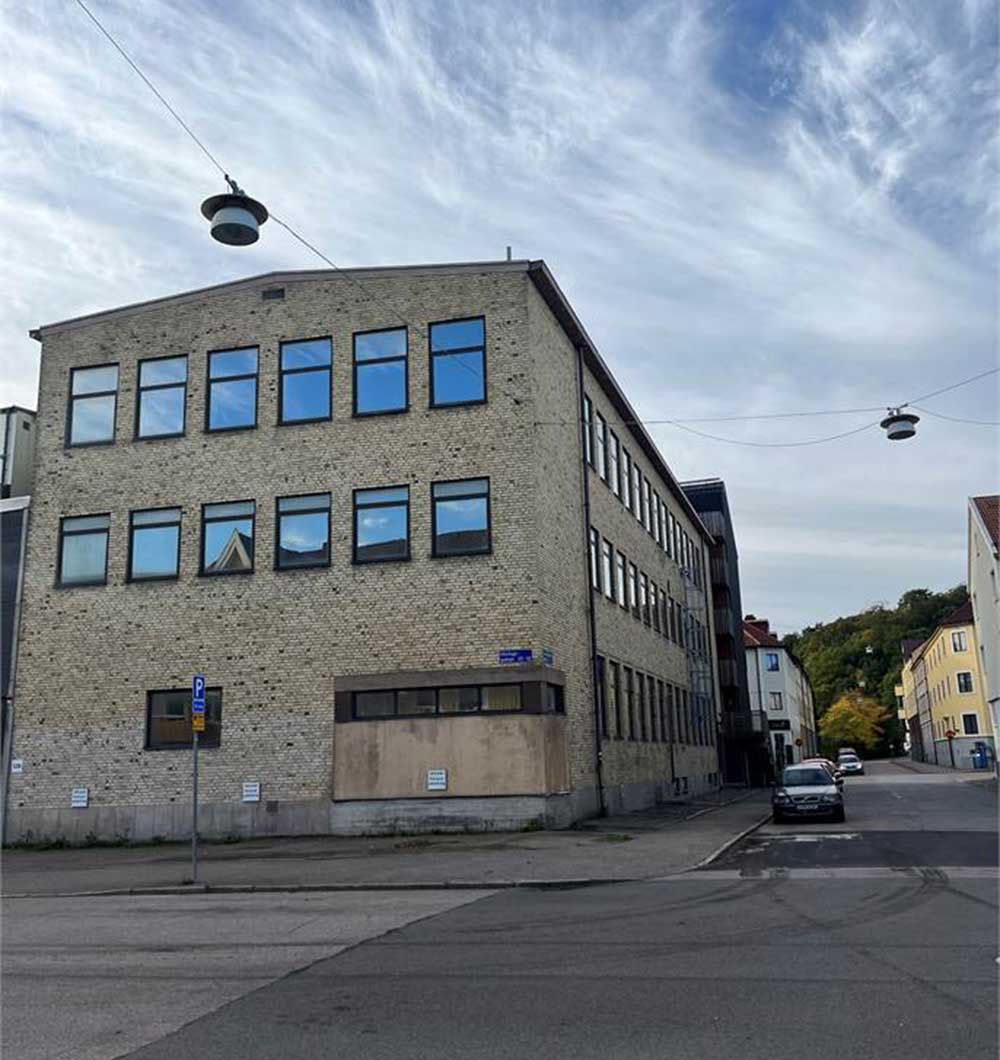 Exteriörbild på fastighet i Kville